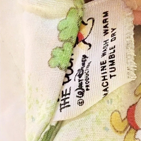 Vintage Disney Winnie The Pooh Blanket Bunting Sleeping bag Friends - Picture 2 of 6